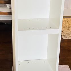 White Shelf Unit