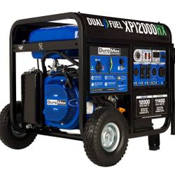 DuroMax XP12000HX 12,000-Watt Dual Fuel Portable Generator - Brand New