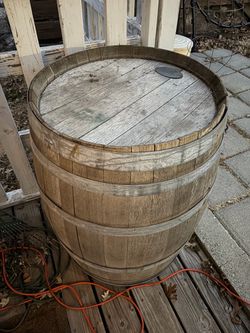 Old wine barrels
