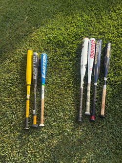 7 Baseball Bats Lot