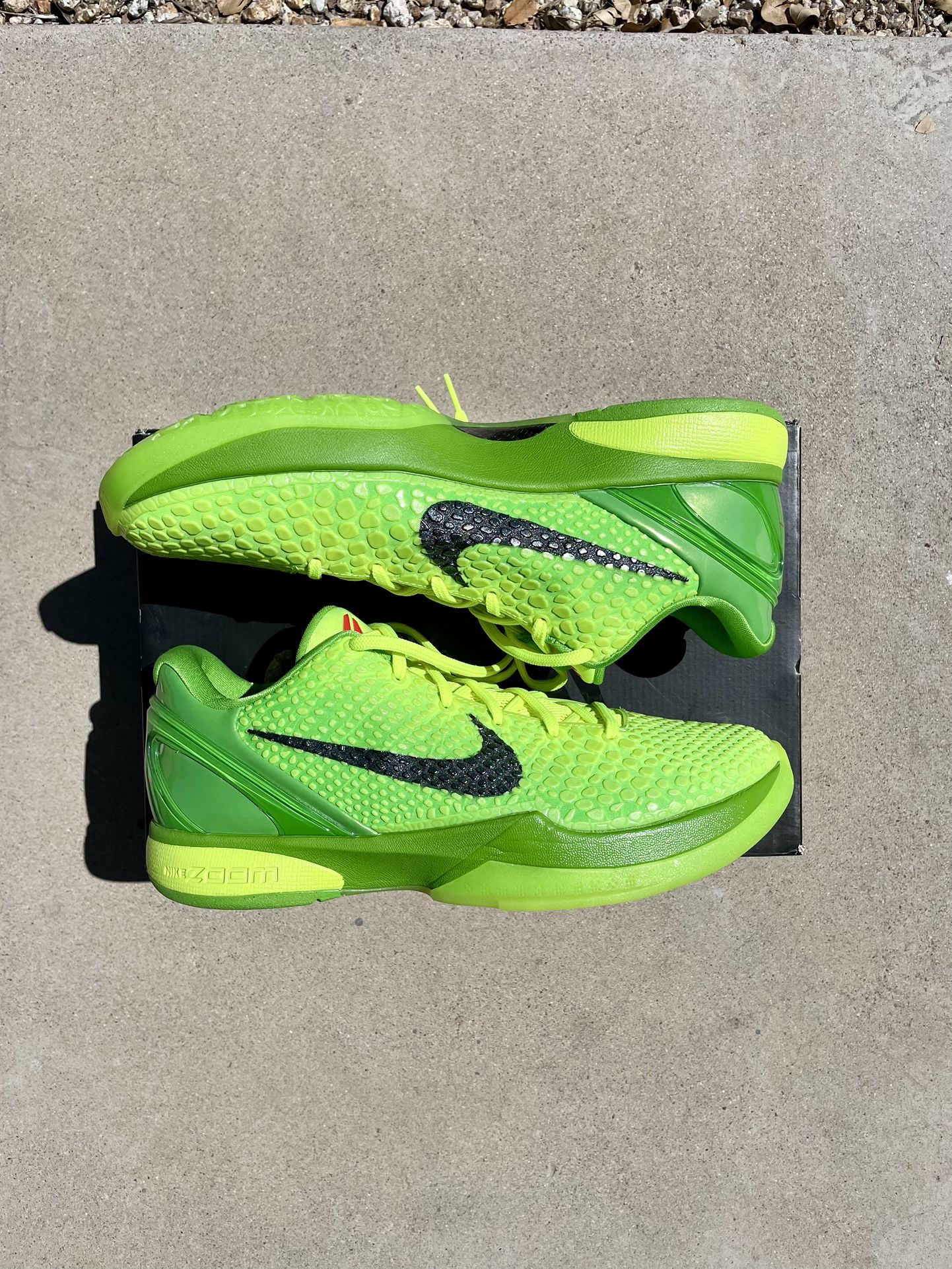 Nike Zoom Kobe 6 Protro “Grinch” Size 12