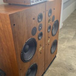 Vintage Speaker And Receiver This Is Monster Unit 
