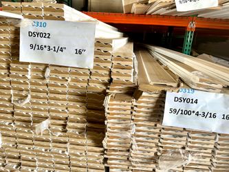 New Baseboard in all sizes/ Door casing/ Window casing