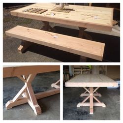 Farmhouse dining table