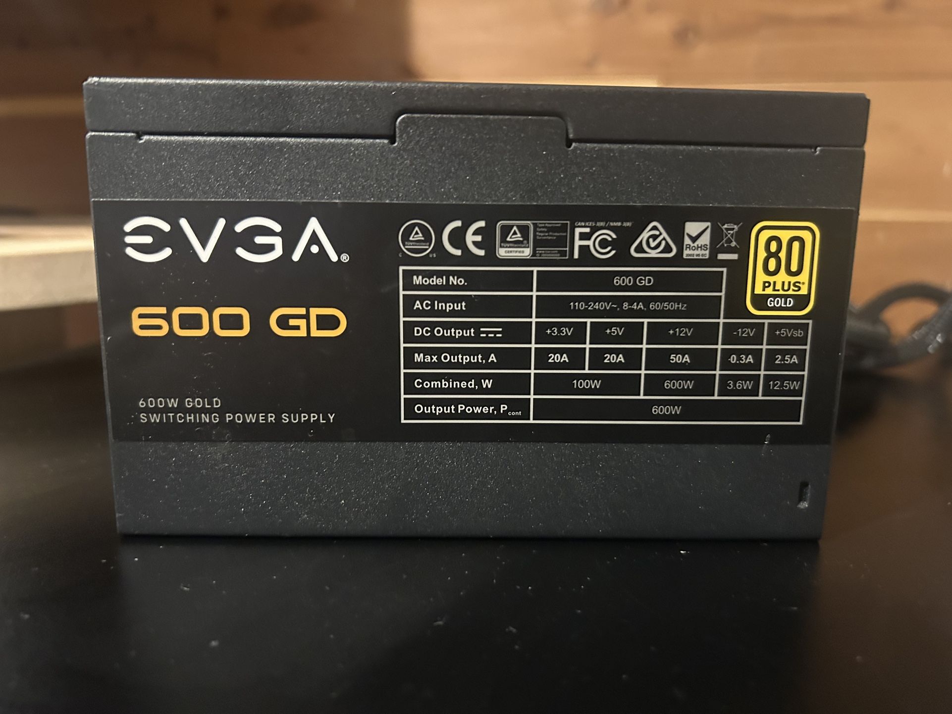 600 W Power Supply PCU