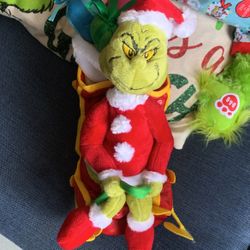 Grinch Sleigh Plush