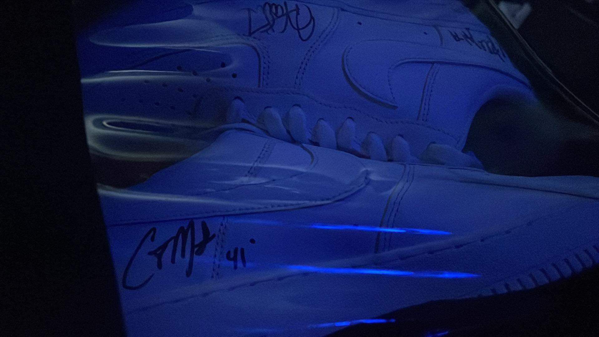 SIGNED SHOES