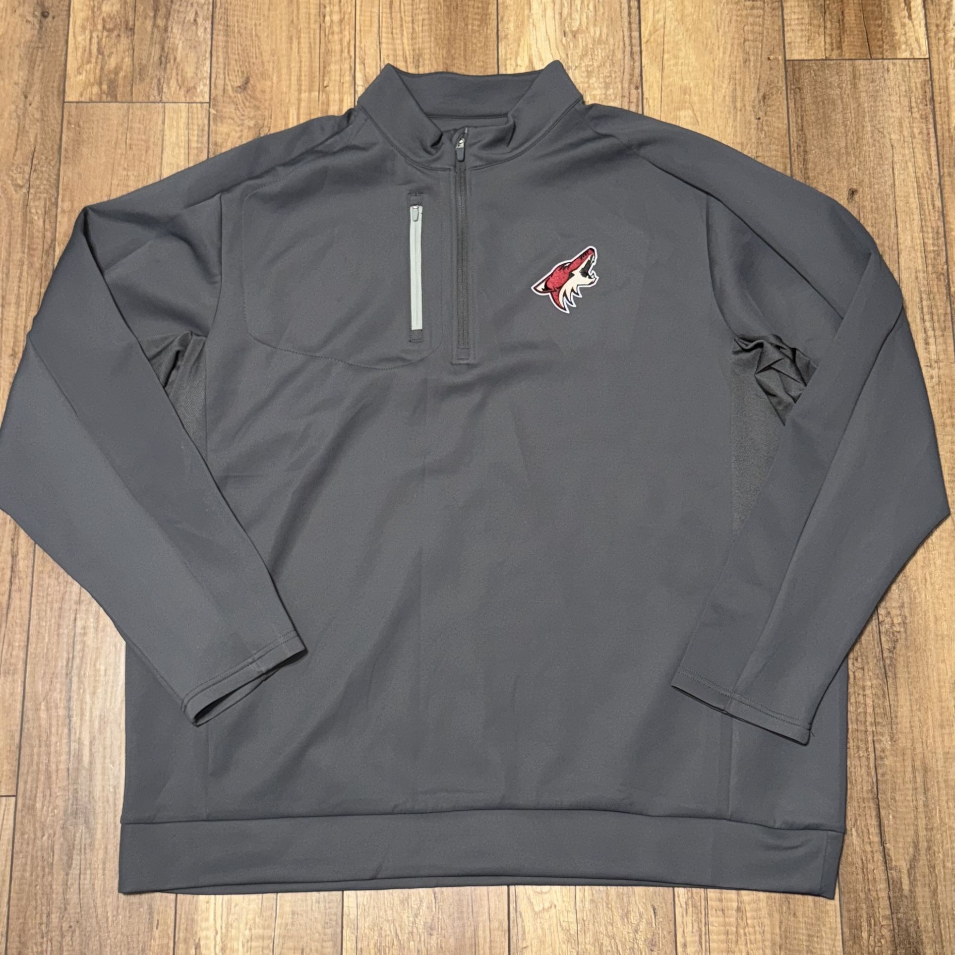 Antigua Arizona Coyotes NHL Hockey Pullover Jacket Polyester & Spandex Mens 4XLT