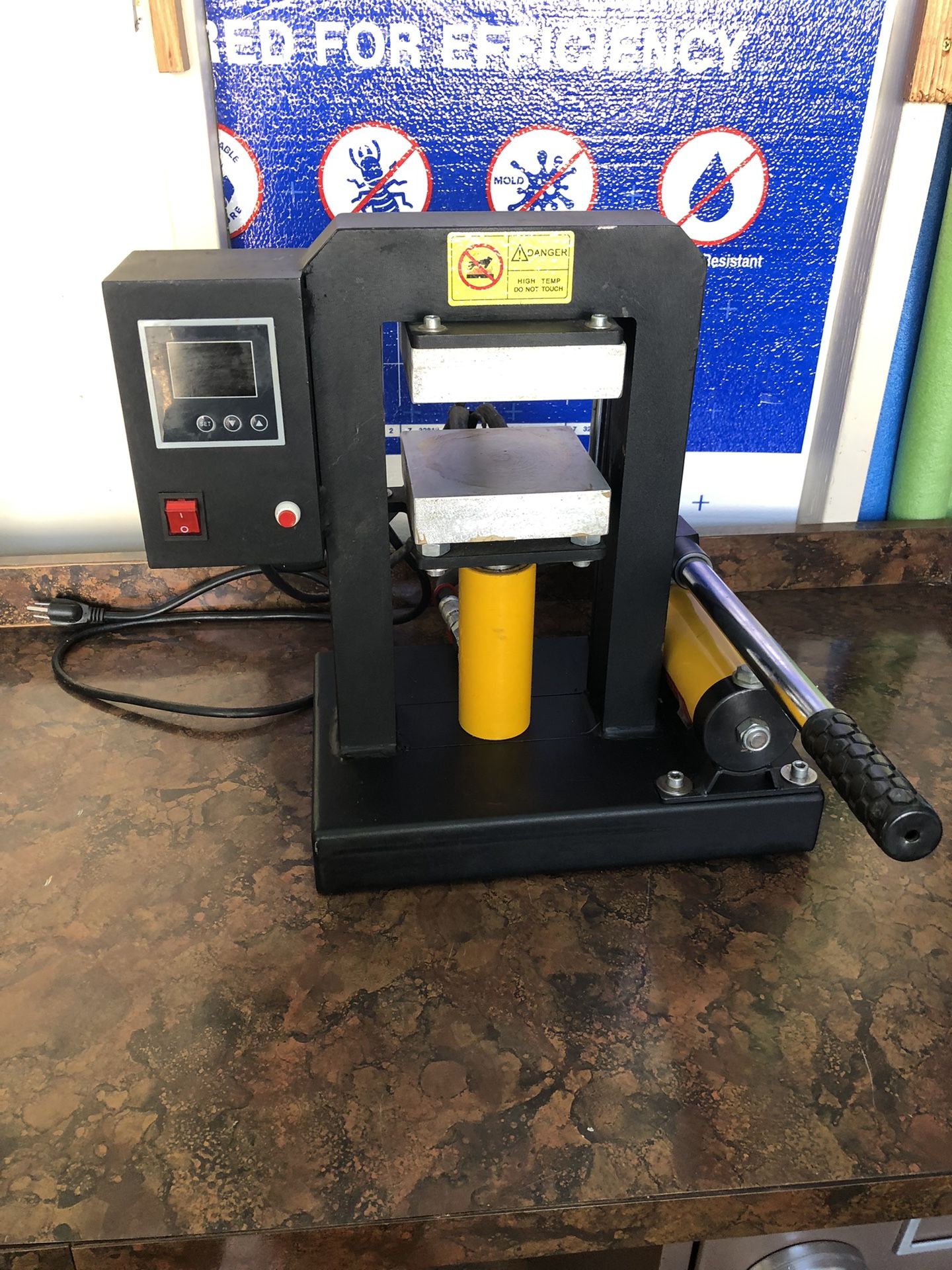 900w High Pressure Digital Hydraulic Heat Press Machine