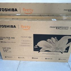 Toshiba 50” 4K Fire TV New! Finance For $50 Down!!