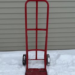 Red Metal Dolly
