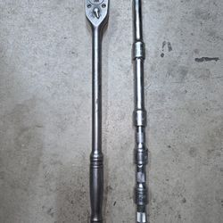 Snapon 1/2 Inch Ratchet Wrench Snap On Vintage 15 Inch