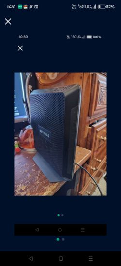 Nighthawk Netgear Gateway Router and Modem Ac1900 2 in 1