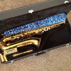 SELMER SIGNET S BRACE TENOR SAXOPHONE 