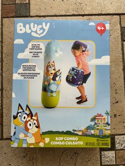 Bluey Bop Combo bop Bag & Gloves set