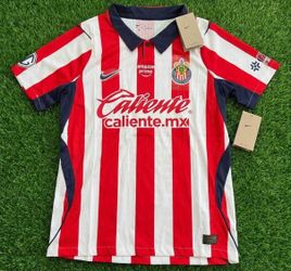 Soccer chivas jersey home and away fan version best quality you can find small to 4xl Futbol playera chivas Guadalajara local small to 4xl slim fit