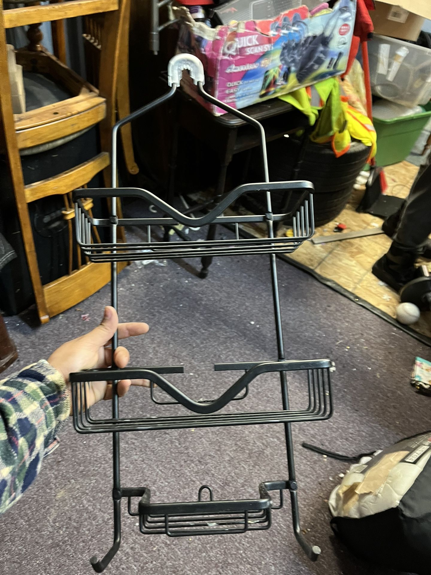 Shower shampoo holder