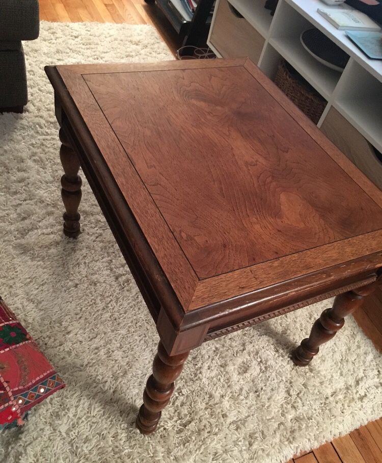 Handmade rustic coffee table