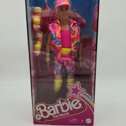 Barbie The Movie In-Line Skating Outfit Collectible Ken Doll with Visor, Knee Pads & Inline Skates