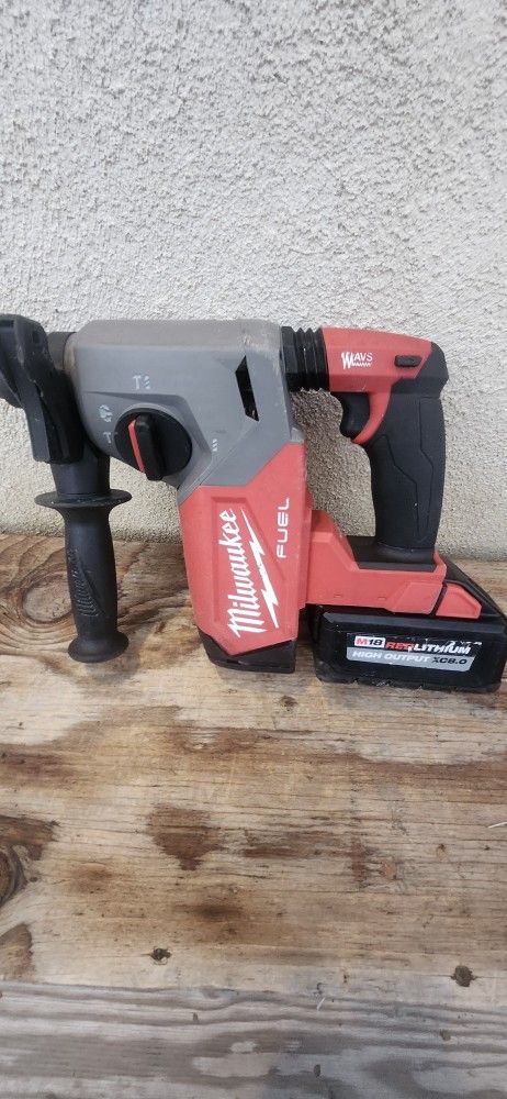 Milwaukee Rotary Hammer Auto Stop M18 Fuel Tool Battery 8ah