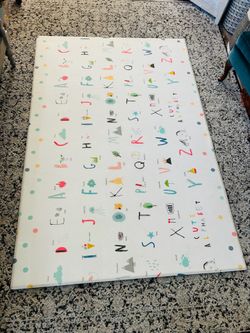 KIDS WATERPROOF PLAY MAT/DOUBLE SIDED