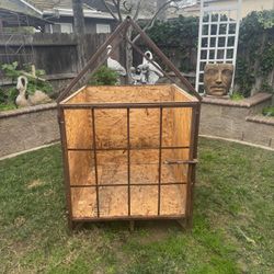 Custom Iron Dog House