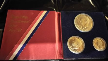 1776-1976 bicentennial silver proof set