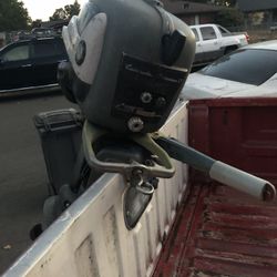 Vintage boat motor