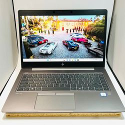 HP Zbook 14U G6 i5-8265u 1.8Ghz 8GB 256GB Radeon Pro Wx3200 4GB-VRAM Fully Functional