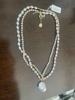 Pink Pearl Necklace From Park Lane Jewelers