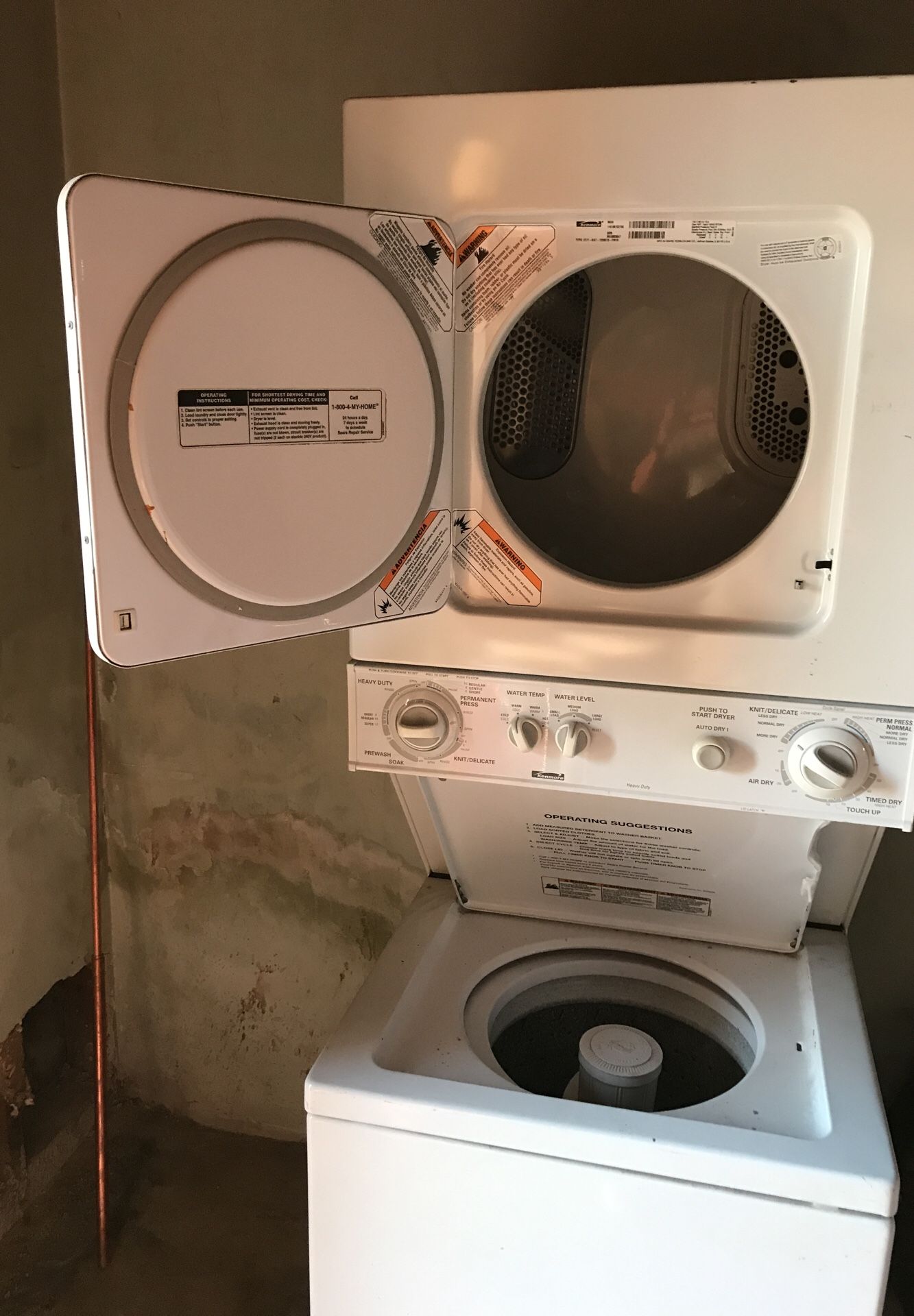 Washer machine & dryer