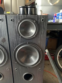 Aura Sounds 3 Way Audiophile Surround Tower Speakers