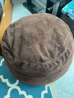 One large bean bag