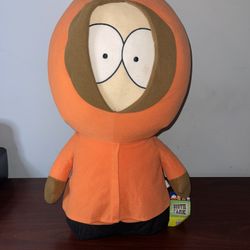 SOUTH PARK KENNY Giant / Jumbo Bean Bag Plush -  30" tall - 2008 Nanco - CLEAN!