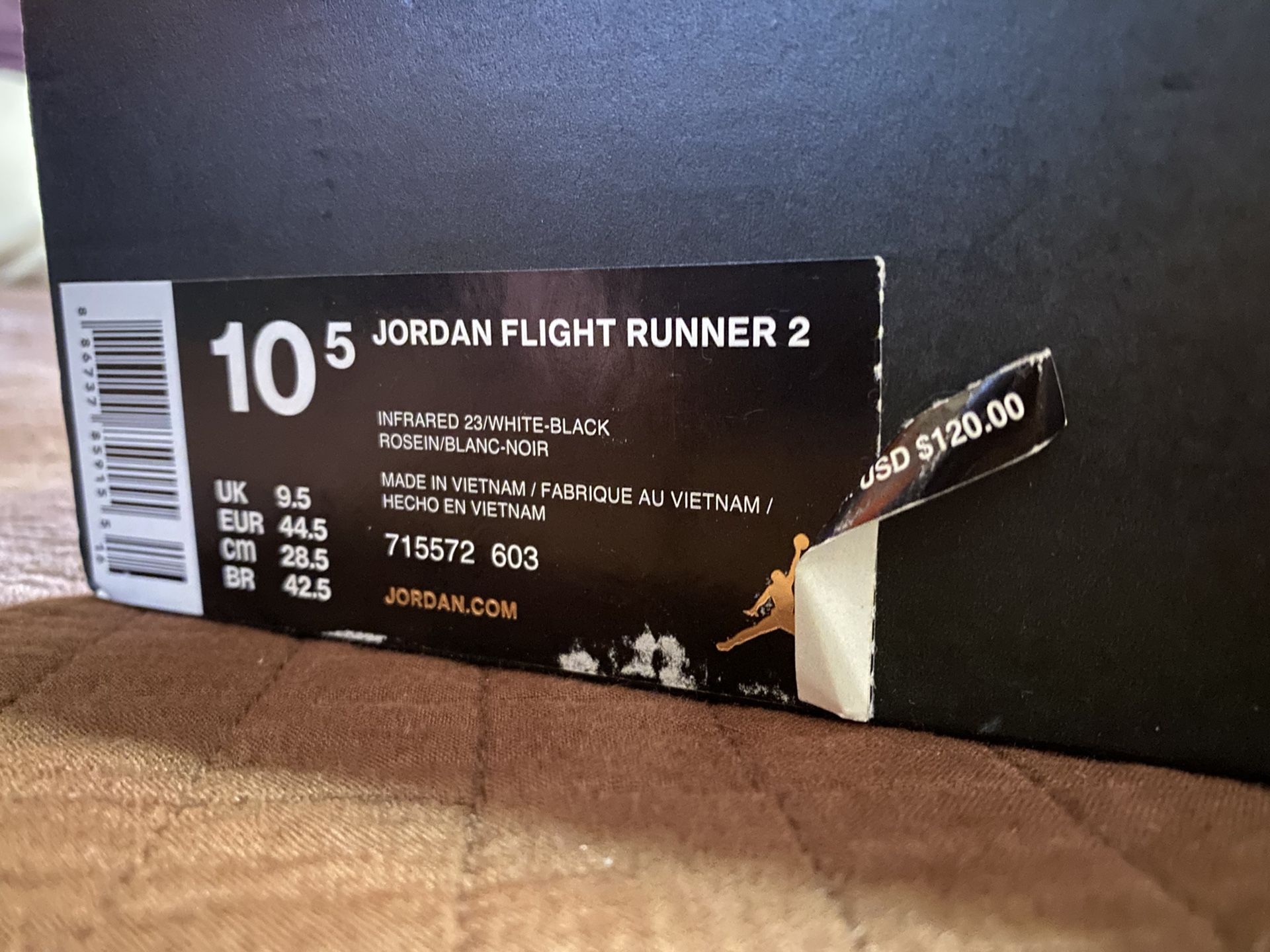 Jordan Flight Runner Size