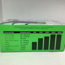 Green Fuel 150W Power Inverter for Sale in Kent, WA - OfferUp