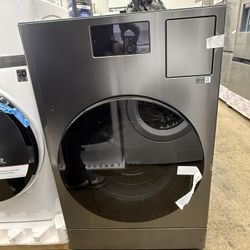 Brand new Samsung Bespoke 5.3 cu. ft. Ultra Capacity Ventless Heat Pump All-In-One Washer Dryer Combo with Super Speed in Dark Steel