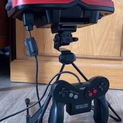 Rare Nintendo Virtual Boy. Solder Fixed