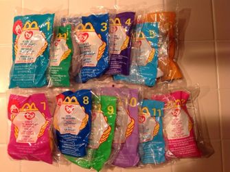1999 Ty Teenie Beanie Babies Set