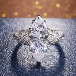 Gorgeous Cubic Zirconia Ring 