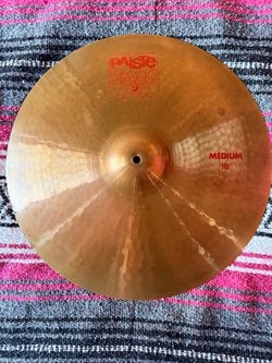 Paiste 18” medium crash