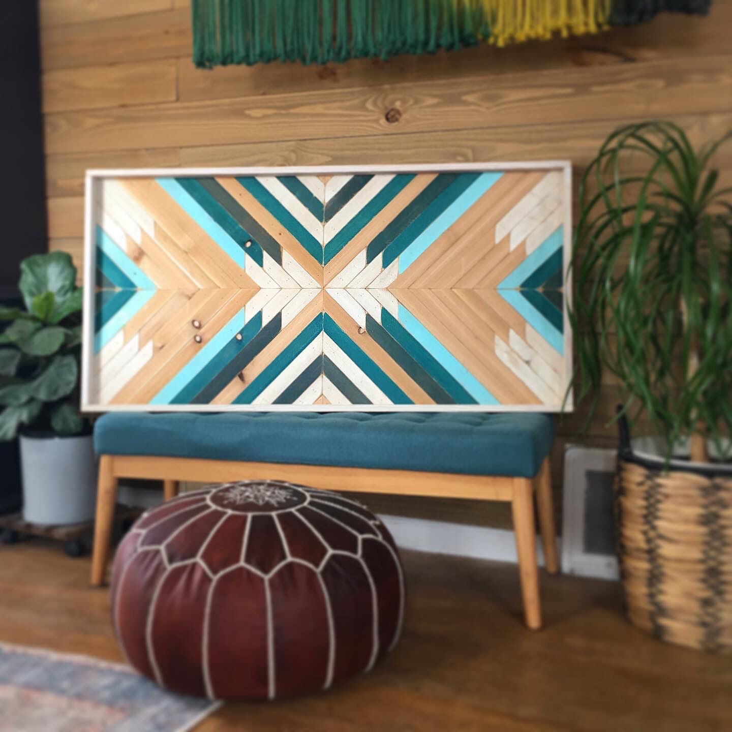 Hand Crafted Wooden Wall Art
