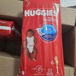 Huggies 1 (33 Pack)
