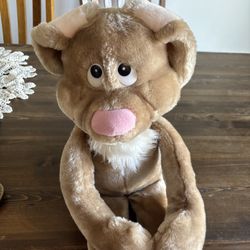 Wallace Berrie & Co  vintage 1982  floppy ear bunny Easter rabbit plush  38” 