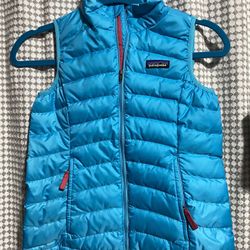 Patagonia Light Blue Kids Vest