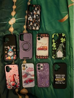 Iphone 16 Assorted Holiday and Decorative Phone Cases