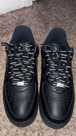 Nike Air Force 1 Supreme Black