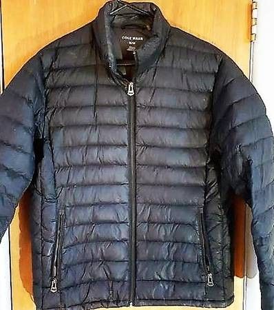 COLE HAAN Premium Down Jacket Lightweight Packable - Size Medium
