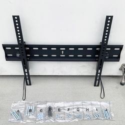 (NEW) $15 TV Wall Mount for 37-75 Inches TVs Tilt Bracket VESA 600x400mm, Weight Capacity 110 lbs 