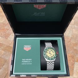 Kith Paris Tag Heuer Formula 1 / Limited Edition / IN HAND / 1 OF 350 / 35MM